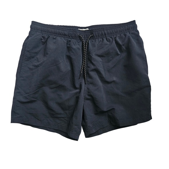 Reiss Other - Reiss Swim Shorts Mens Large Navy Blue Elastic Waist Mesh Lined Poo Resort